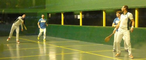 Nicolas Echeverria relance de l'arrière