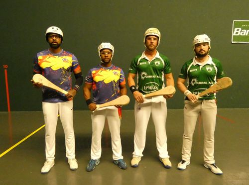 Mangaman, Fontano, Bécàas et Quintana de g à dr