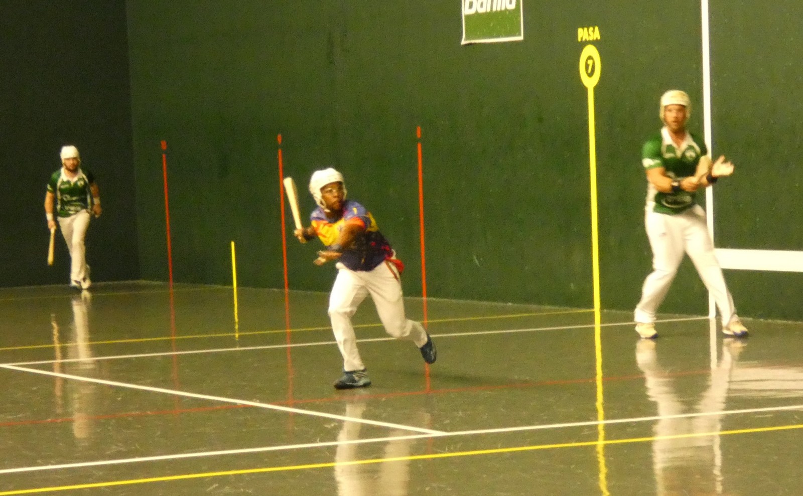 Rodolphe Fontano le fils de "doudou" en action. 