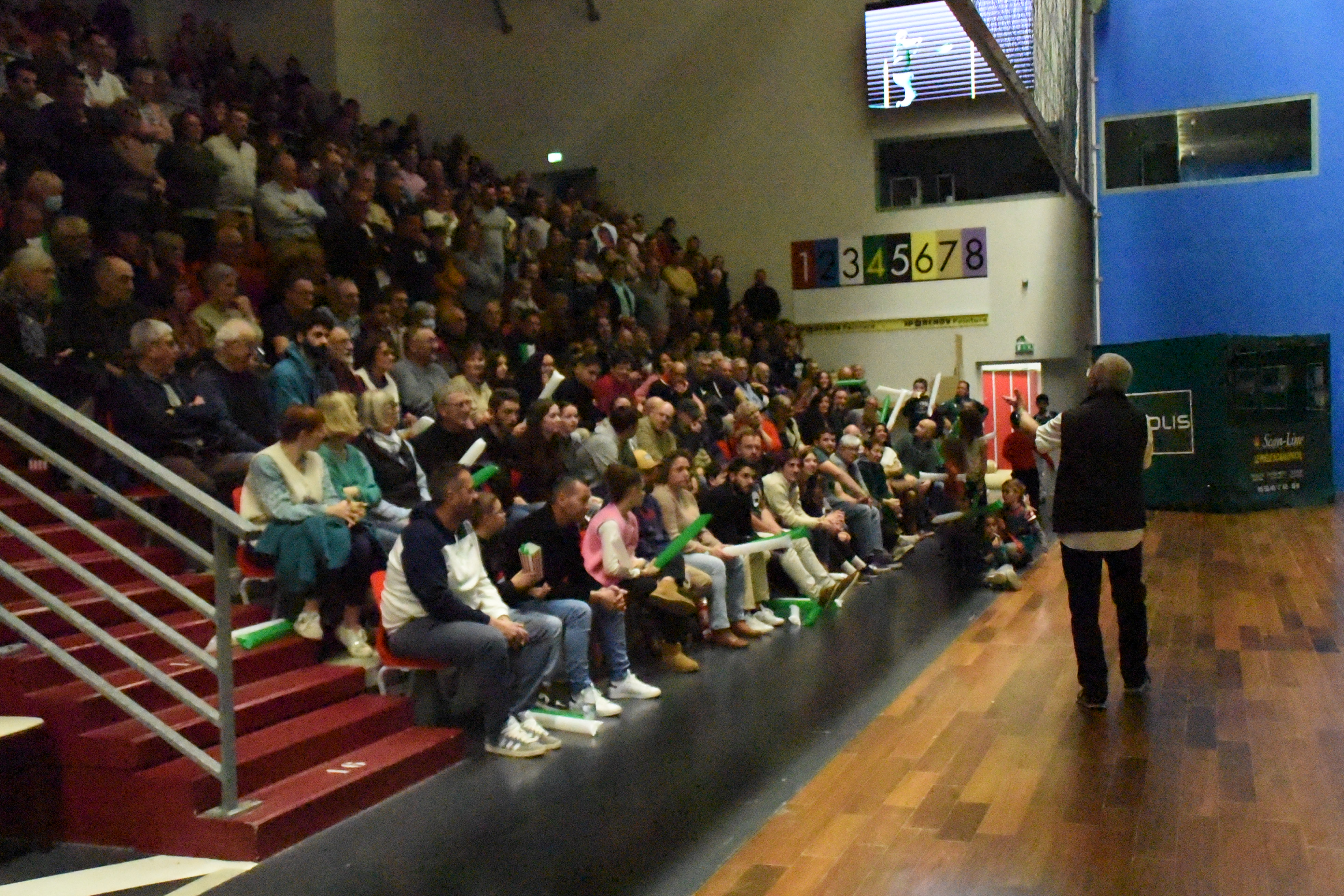 Un public très nombreux et  fidèle jusqu'au bout!