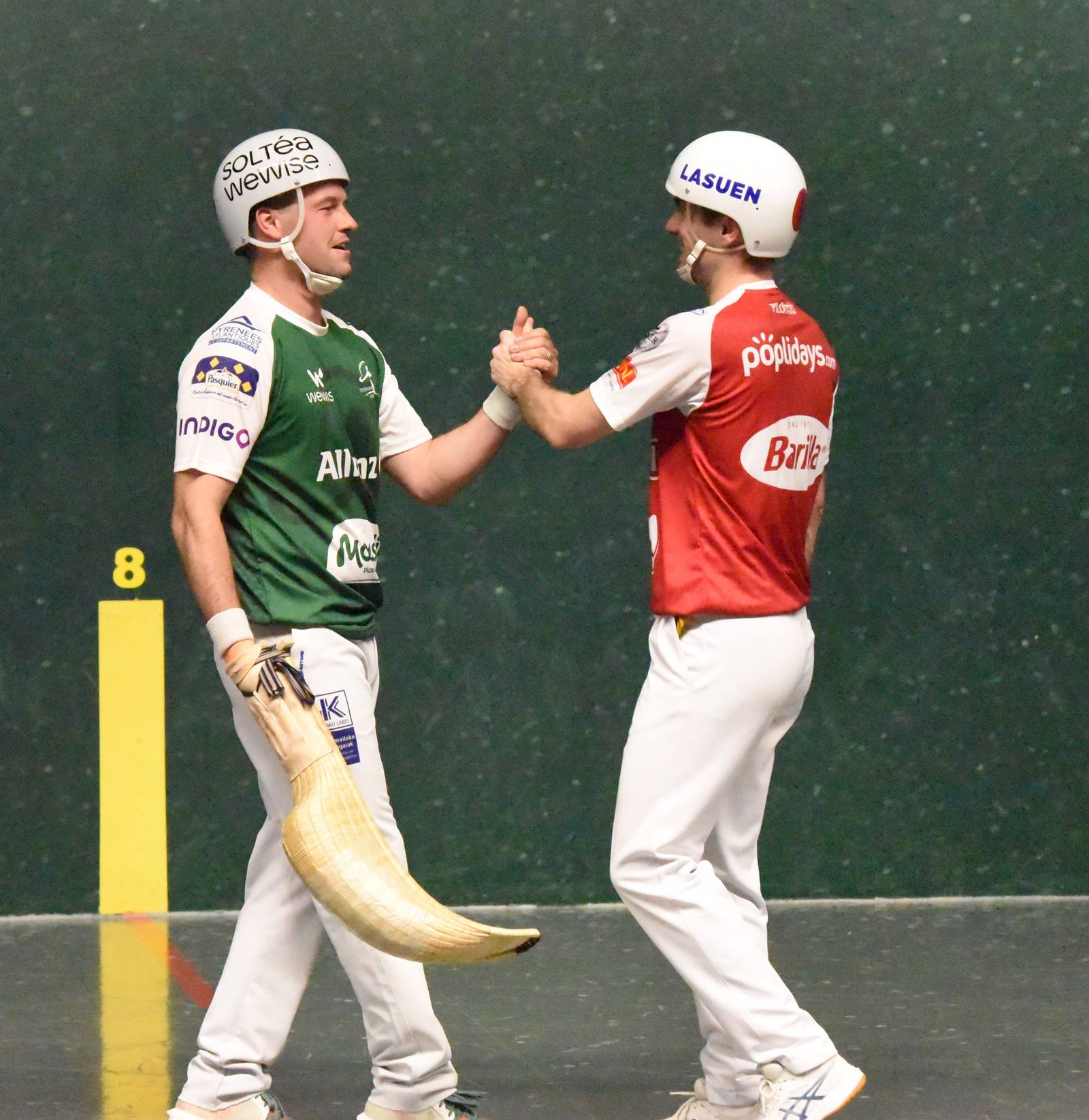 Les gestes que l'on aime à la pelote n