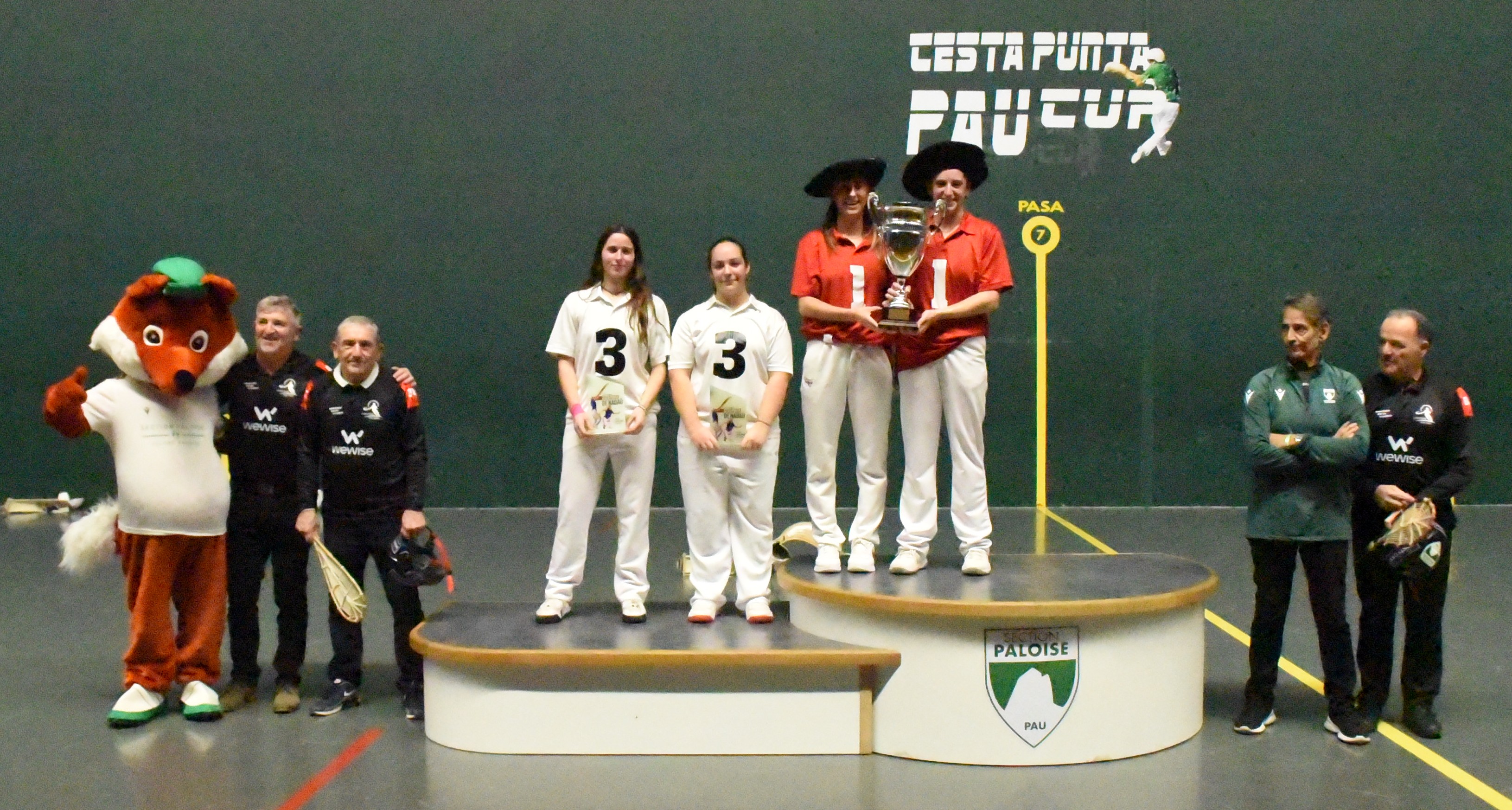 Le podium de féminines