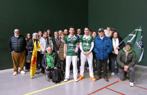 Le duo palois retrouve le sourire pour partager cette finale avec une partie de ses supporters?