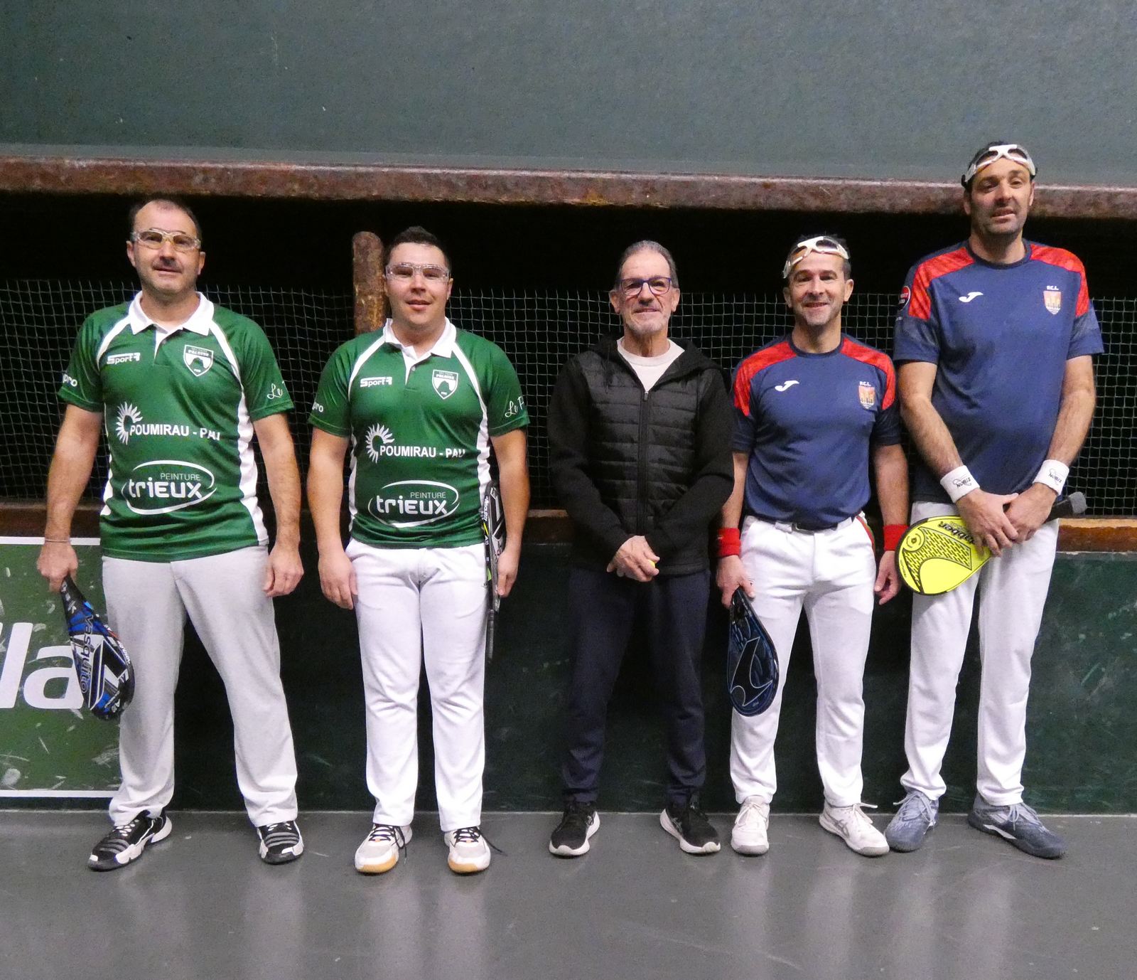 Bidegain et Bijou battus par les lourdais.