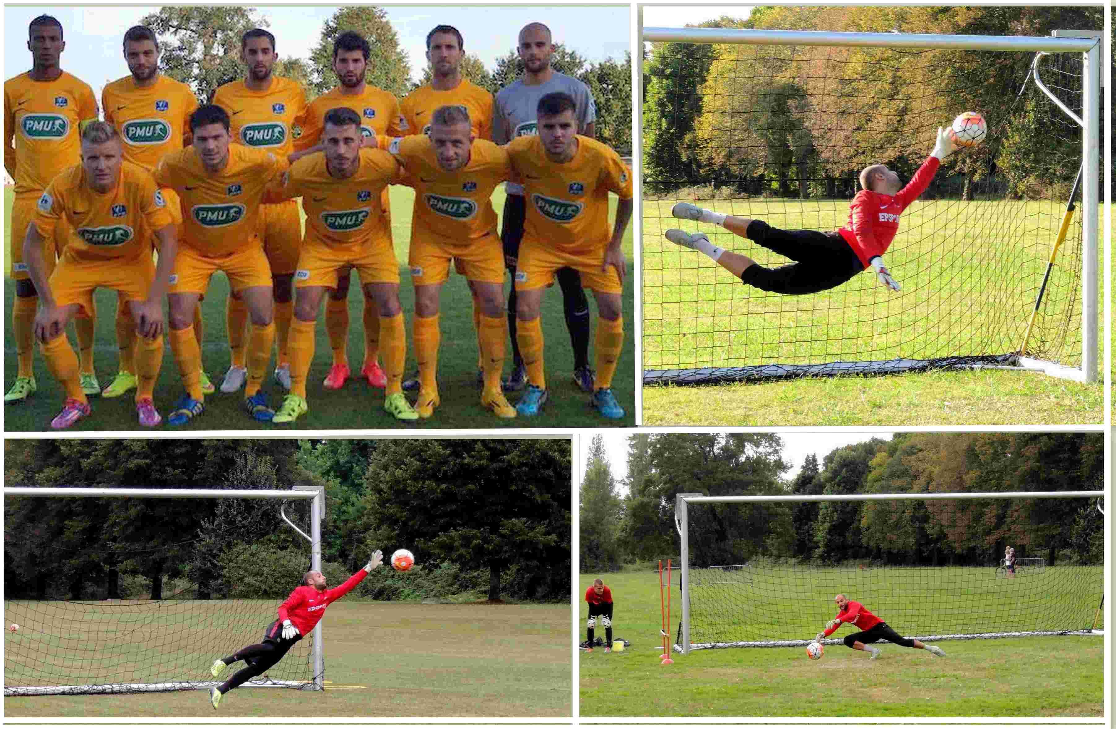 ...Après avoir  gardé les filet des buts du Pau F.C...v