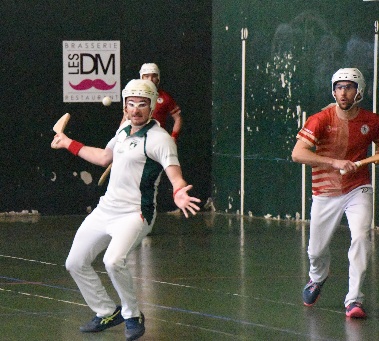 Lucas Hourçou en action devant Pucheux