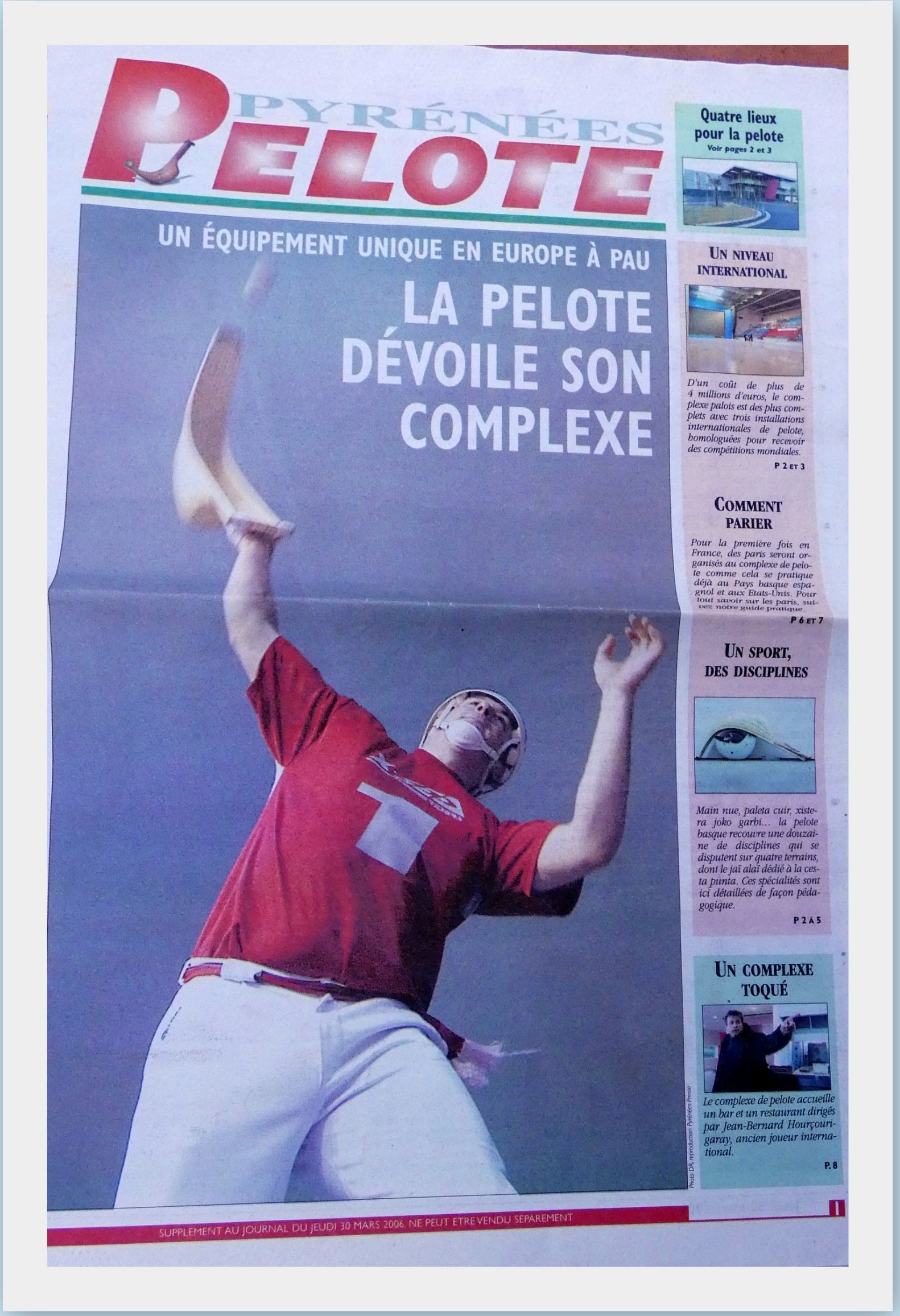 Le complexe fait la une à lui tout seulr