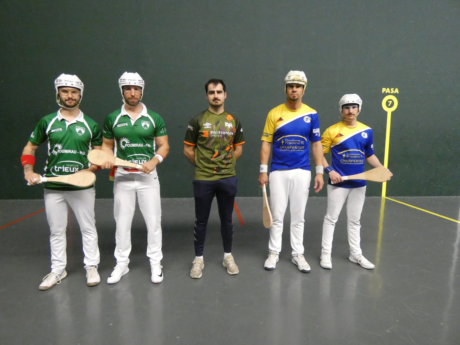 Pau et St Martin au yo de dépârt