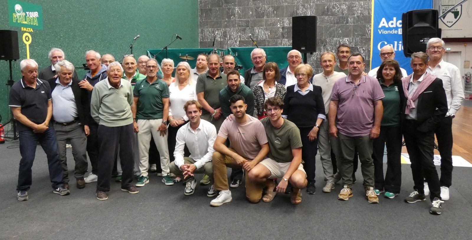 Hommage a été rendu aux générations de champions "vert et blanc"