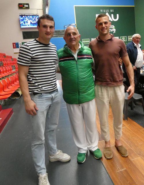 Eliandé Orhategaray et Julen Mariluz, deux manistes d'avenir.