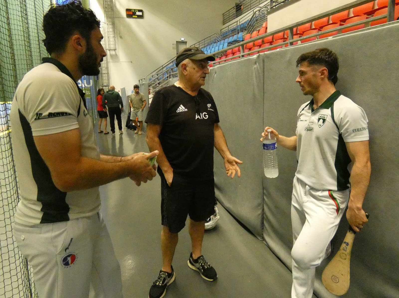 Le président venu saluer ses troupes 