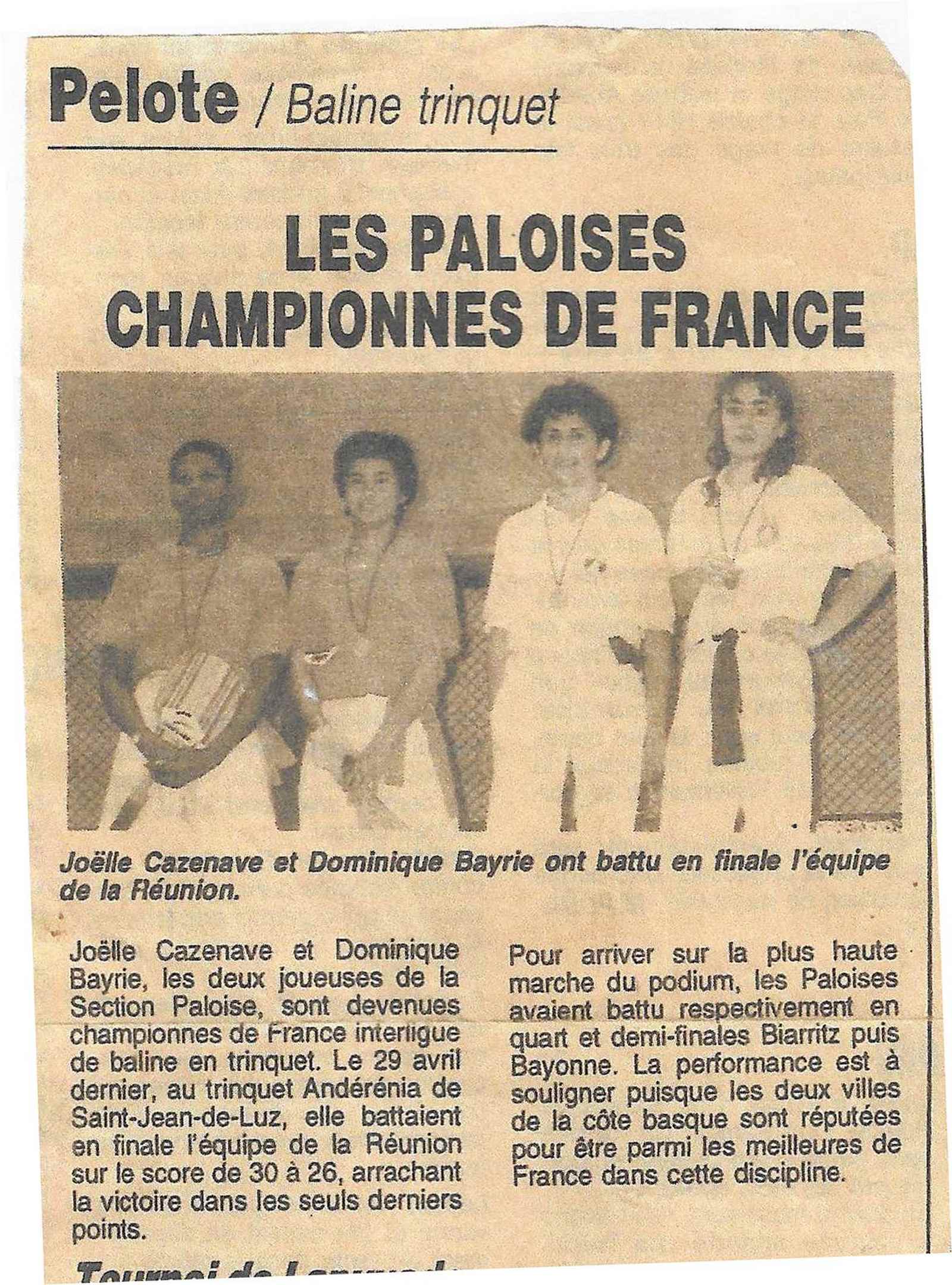 1995 le titre de gloire