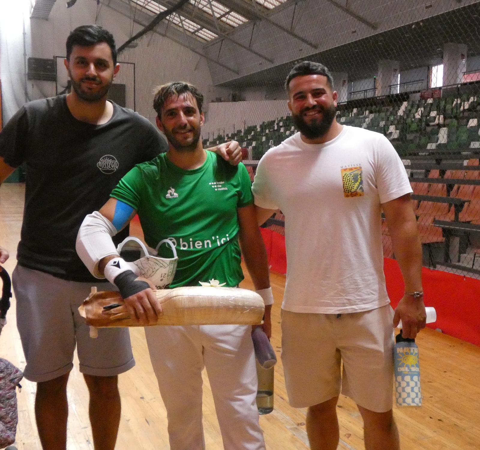 Jérôme Portet au vert sur la côte il joue mardi et mercredi deux finales!r