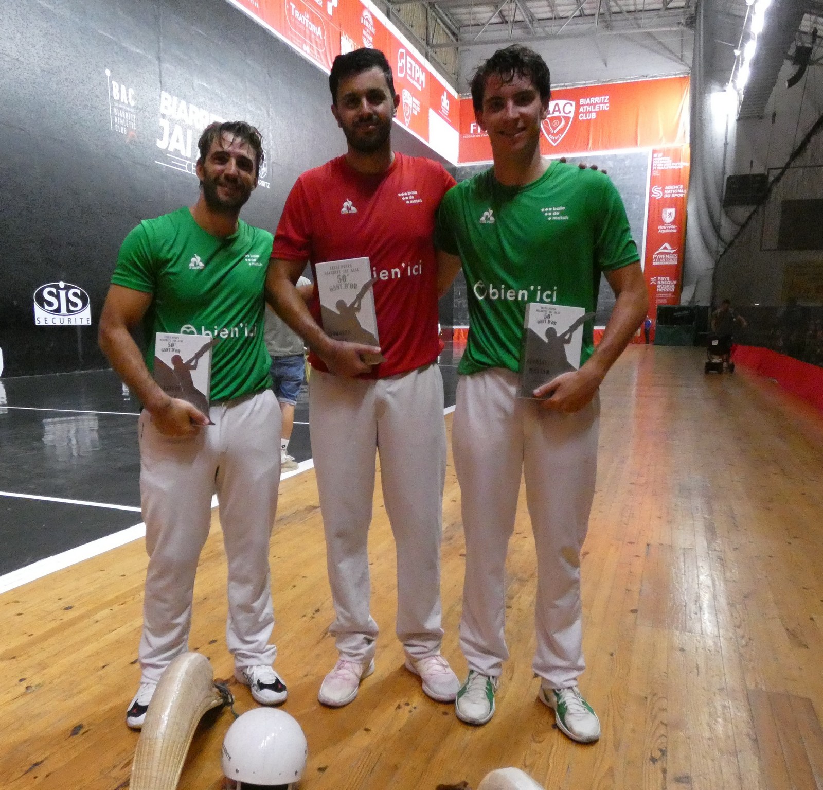 Trois palois en finale, c'était du jamais vu!