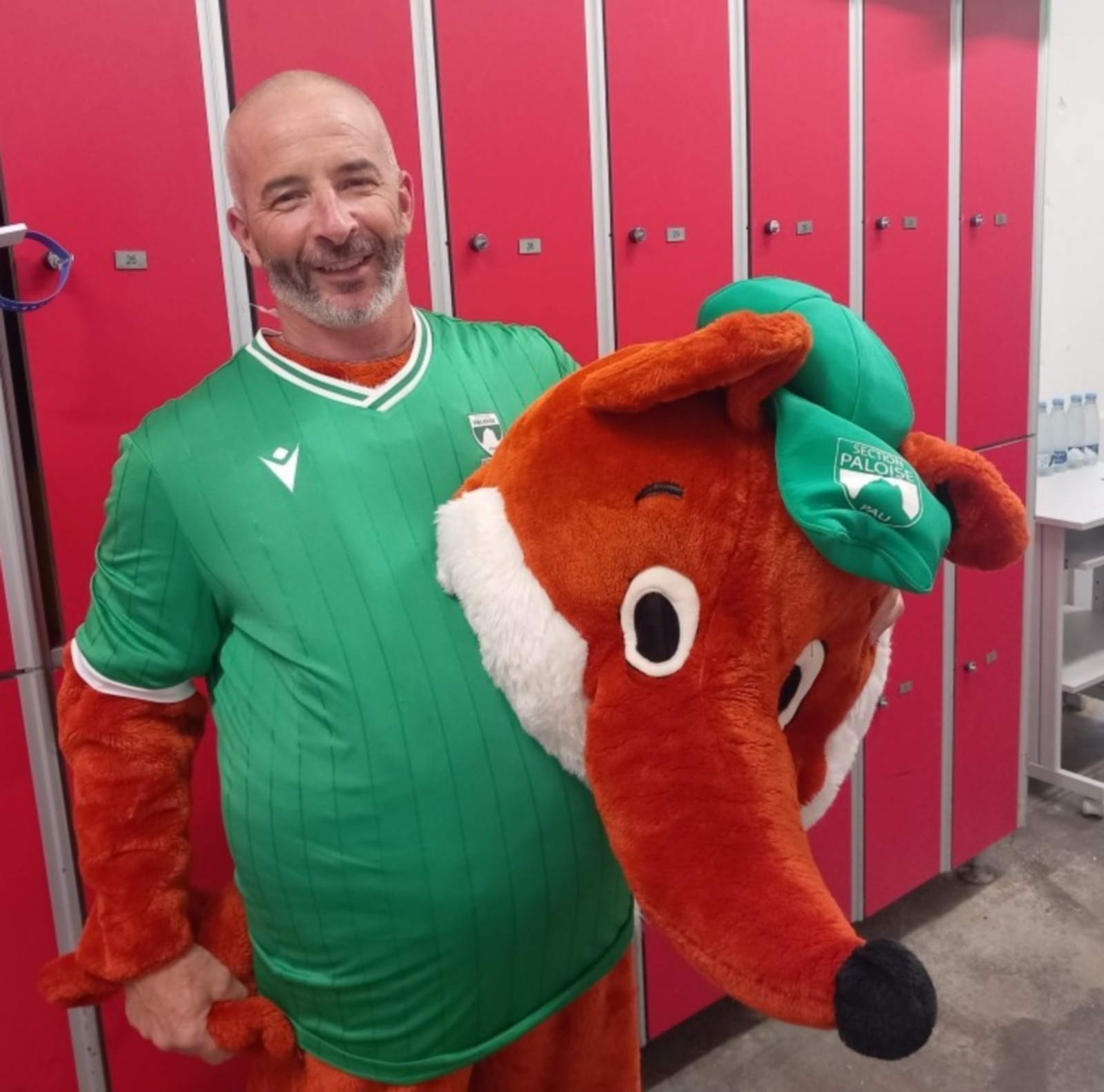 David binetôt prêt pour le show!