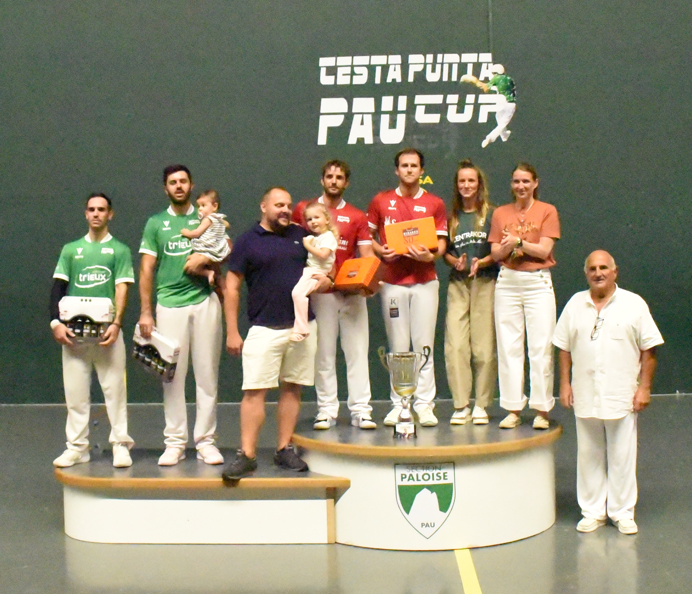 Le podium final met fin aux Master.