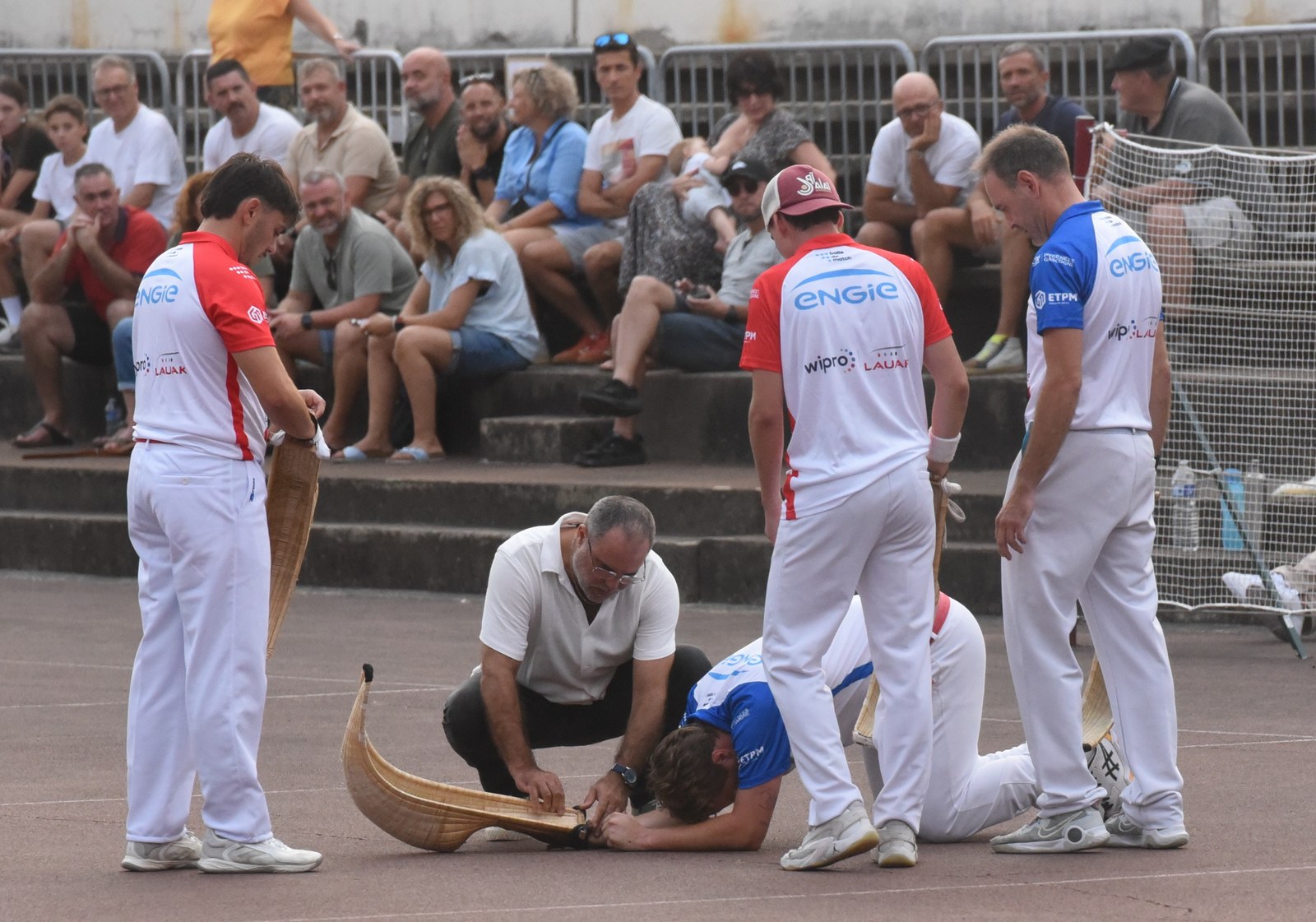 Frayeur pour la cheville de Bourassé