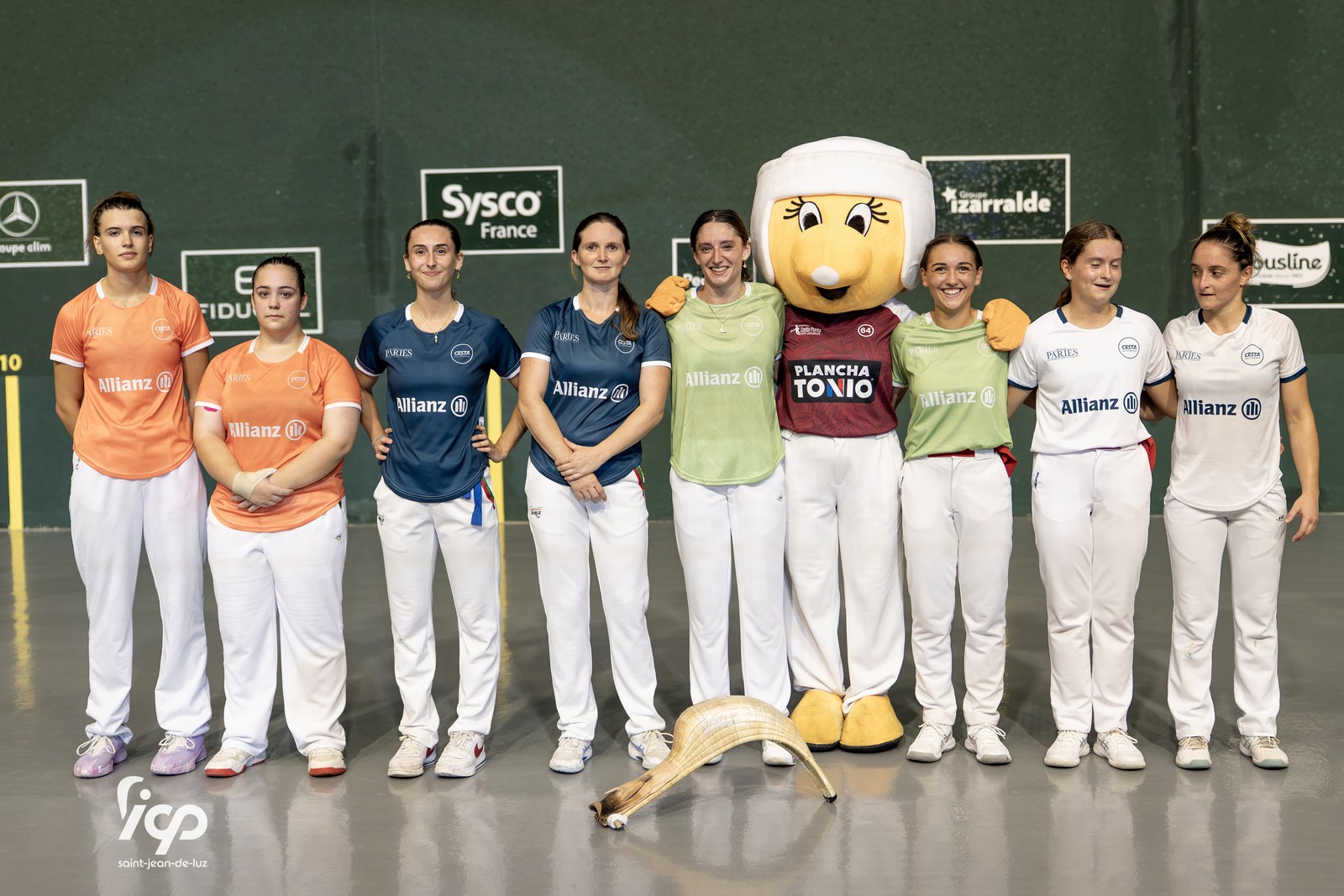 Les quatre duos finalistes à St Jean (Photo D. Erdocio)