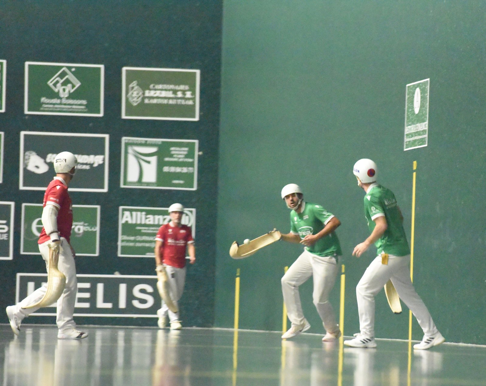 Jérôme Portet tout feu tout flamme même en ayant mal!