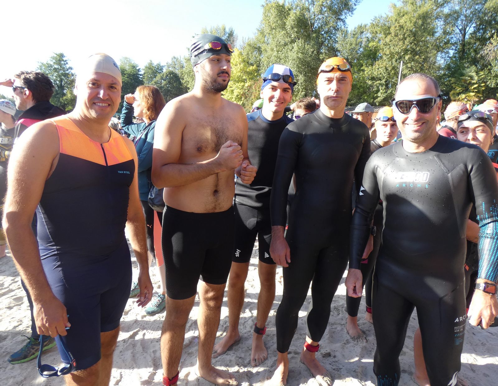 Prêts à nager 800m...