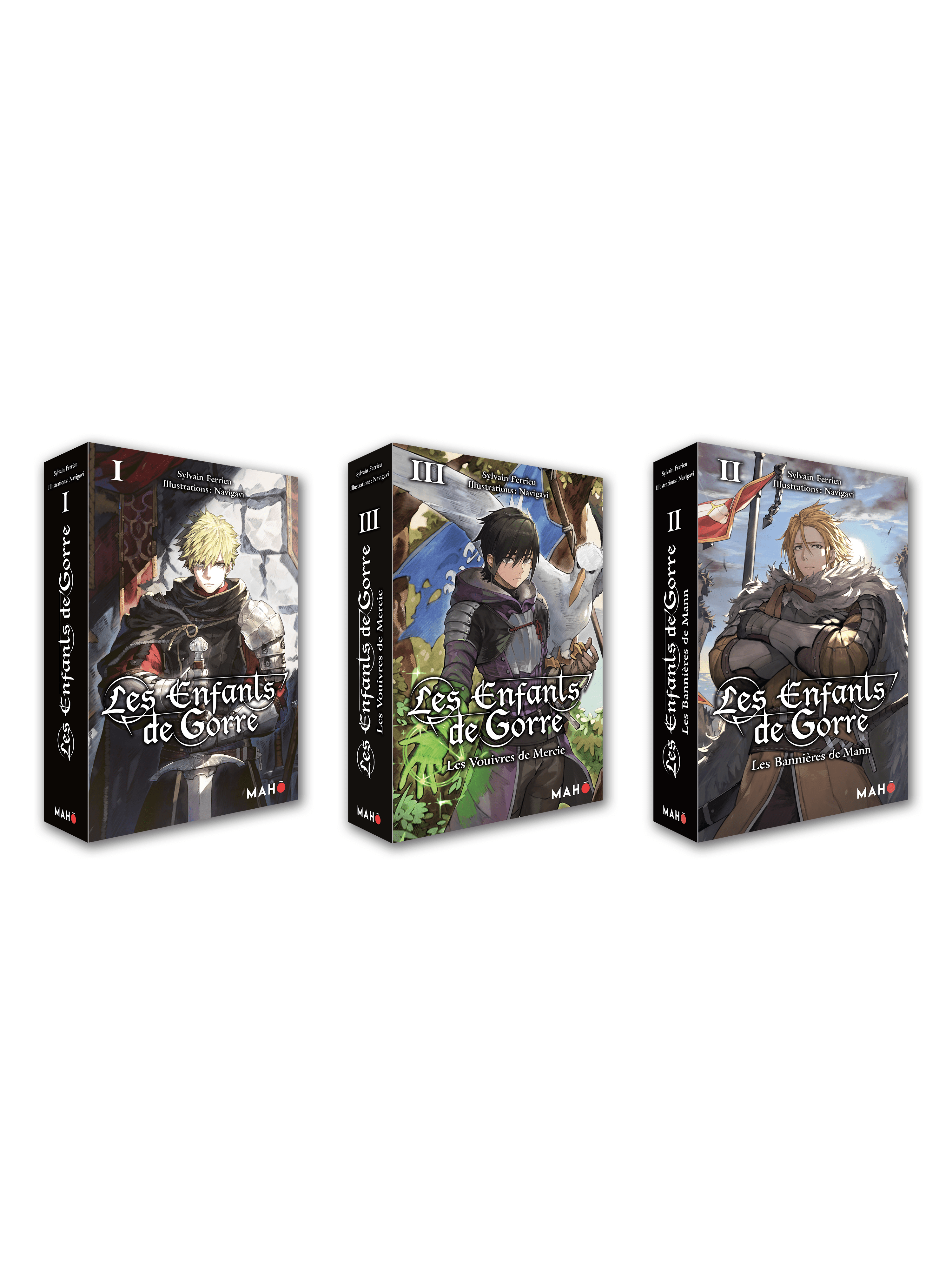 Pack Excalibur Les Enfants de Gorre T01 à T03