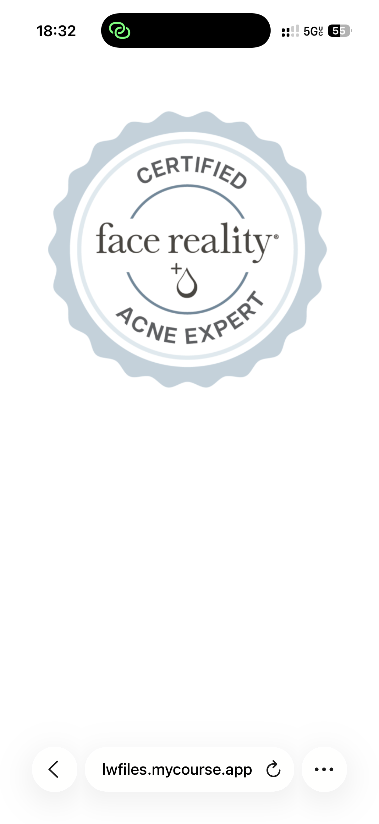 Certified Face Reality Acne Expert