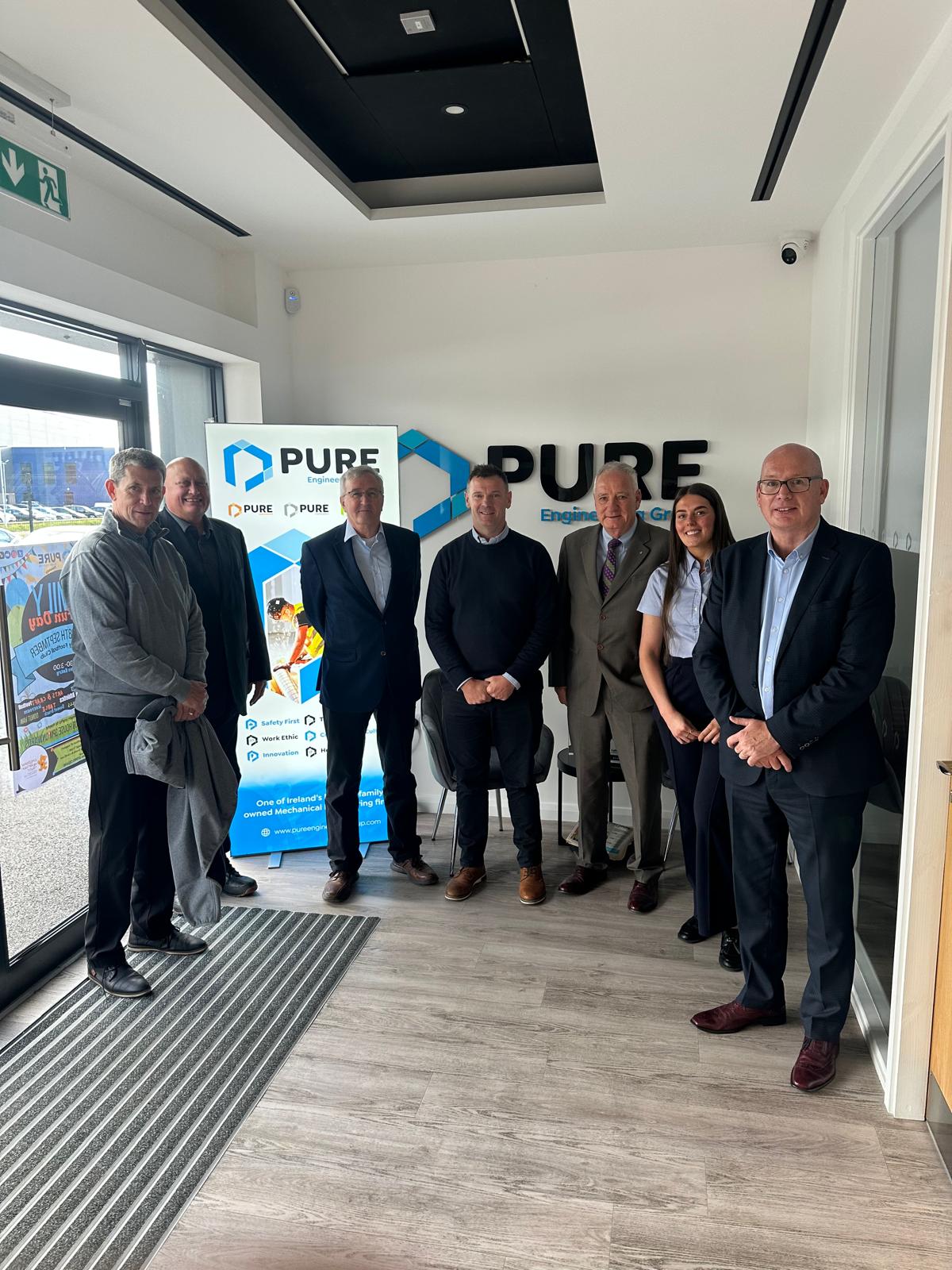 Pure Engineering Group Welcomes Pittsburg Business Delegation Ahead of Historic Steelers Match