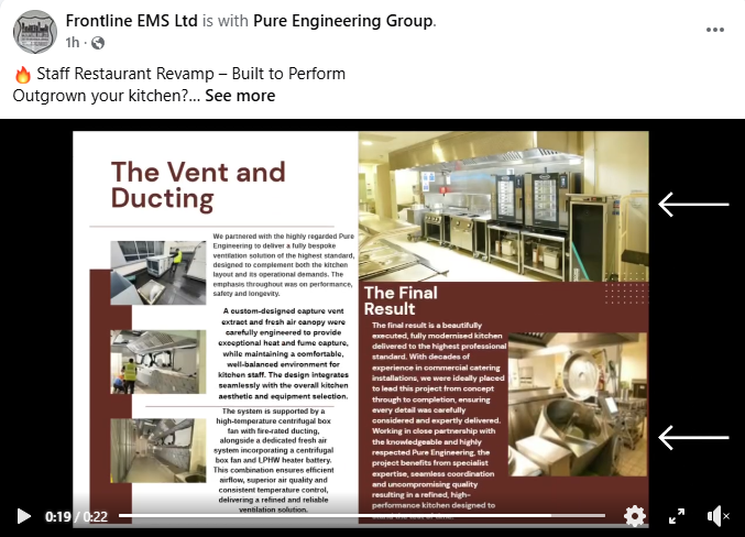 Frontline EMS Ltd Share Strong Testimonial for Pure Engineering Group