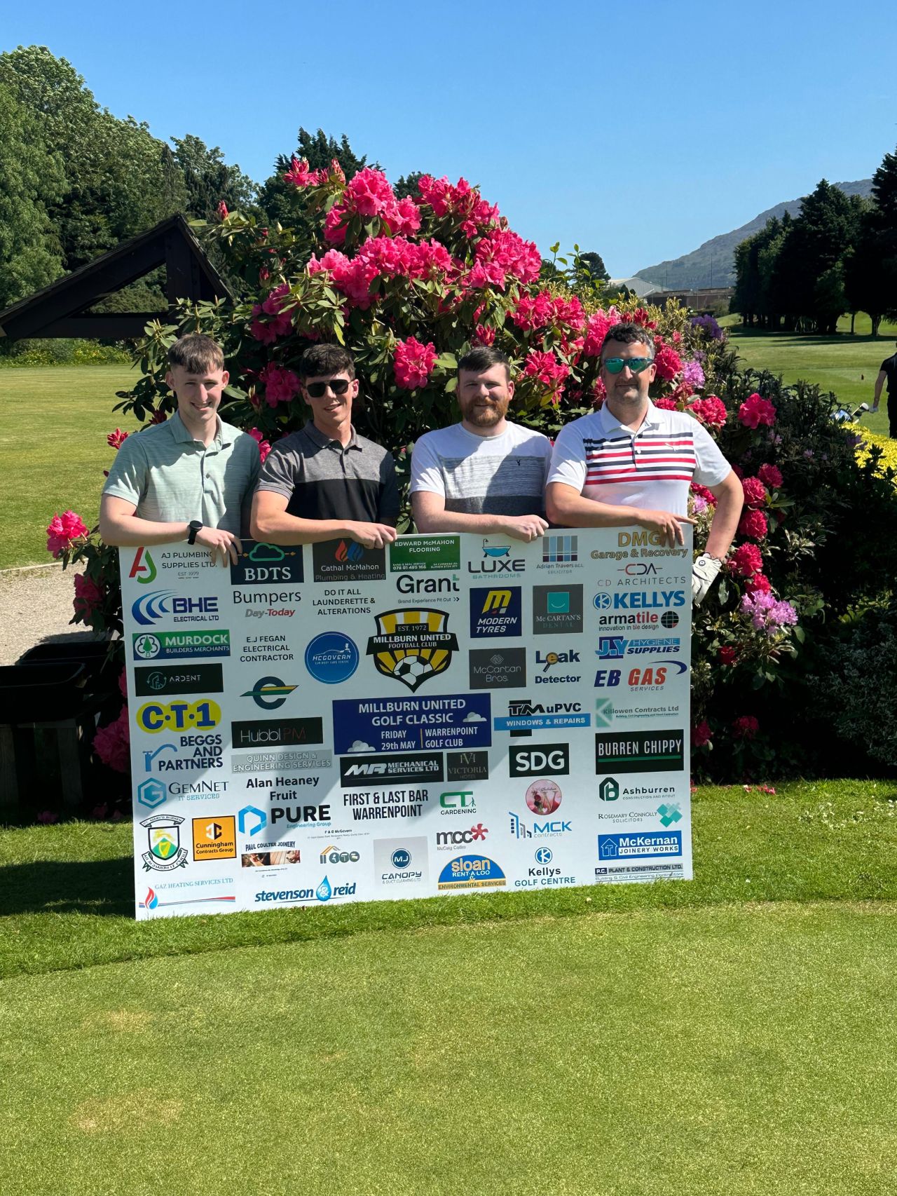 Pure Engineering Group Enjoy Day at Millburn United Golf Classic