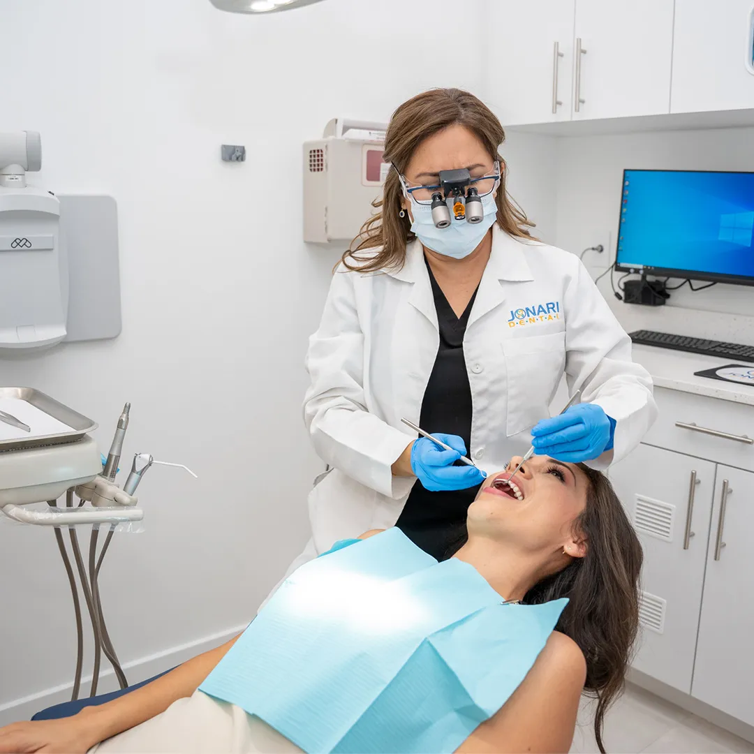 Dr. Rosario Strett and patient