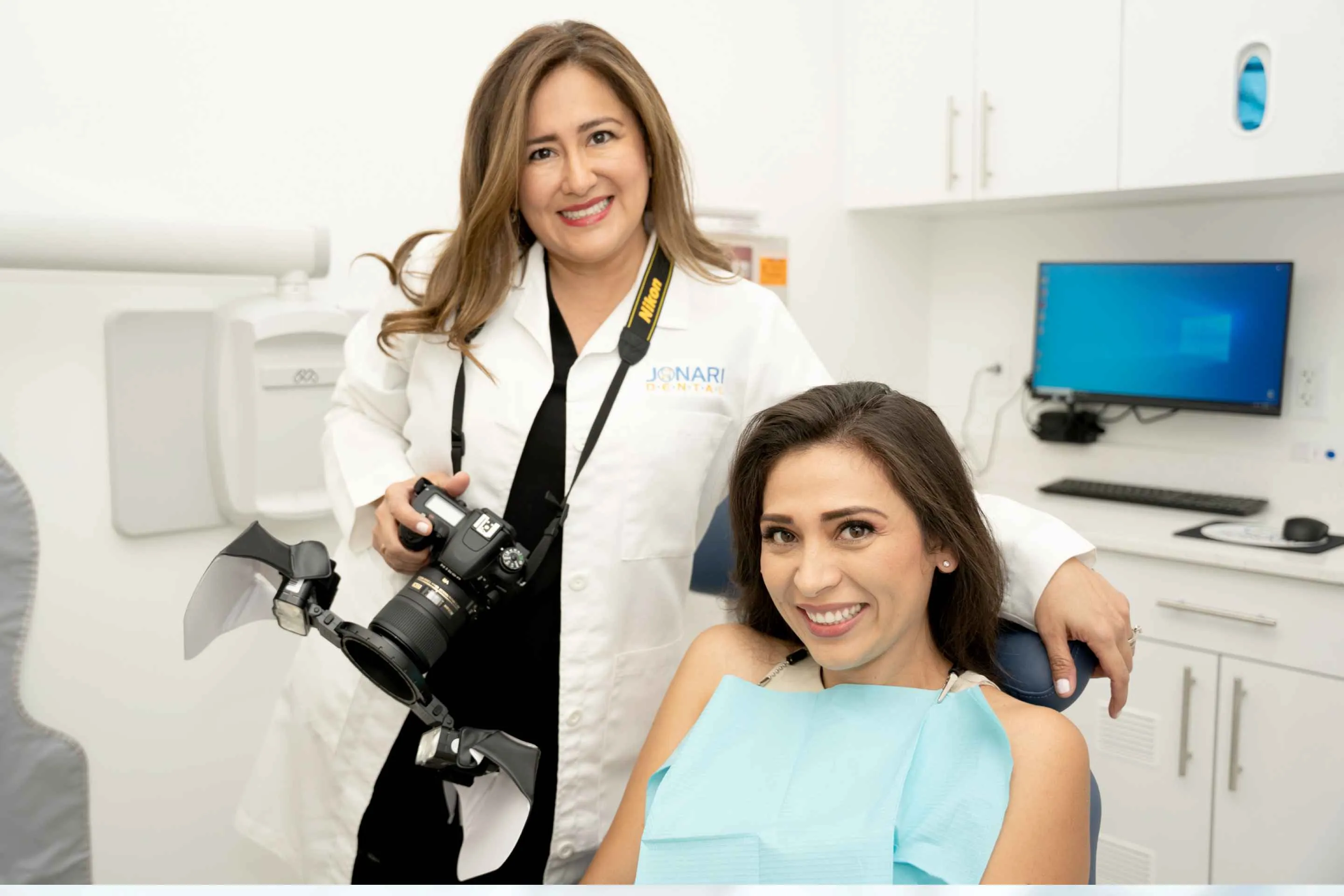 Dr. Rosario Strett and patient