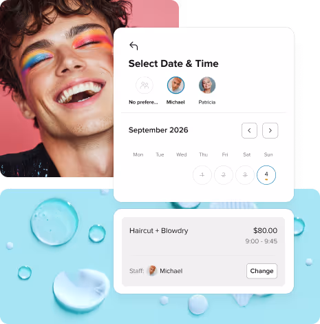 Easy booking on Booksy Customer app