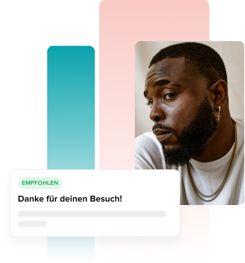 Portrait of a bearded man with earrings and a nose ring, wearing a necklace and white shirt, looking to the side.