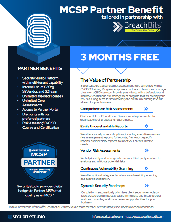 MCSP Partner Benefit Breachbits