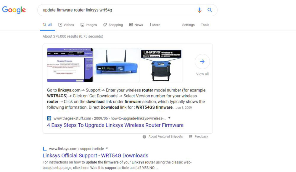 router firmware update