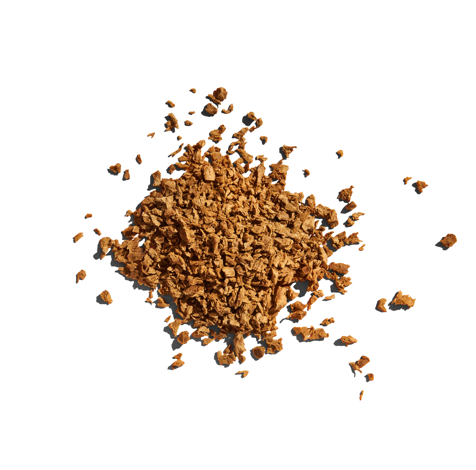 Beef-style mince granules