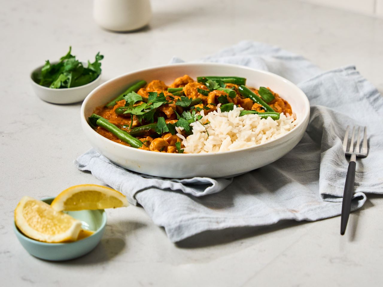 Better Butter Chicken made with Harvest B protein