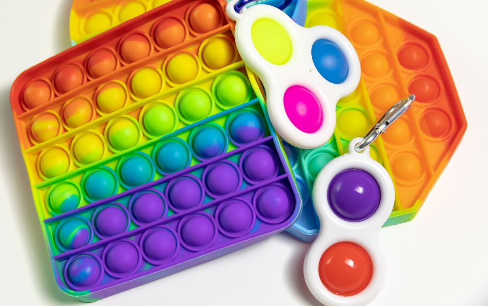 Texture Toys, Fidgets, and Sensory Boxes