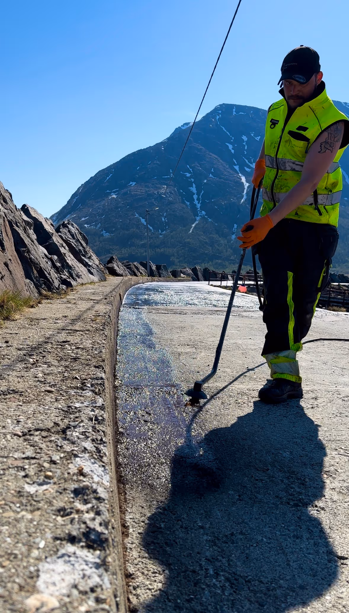 Forsegling av betongbro - Veiteknikk Alta