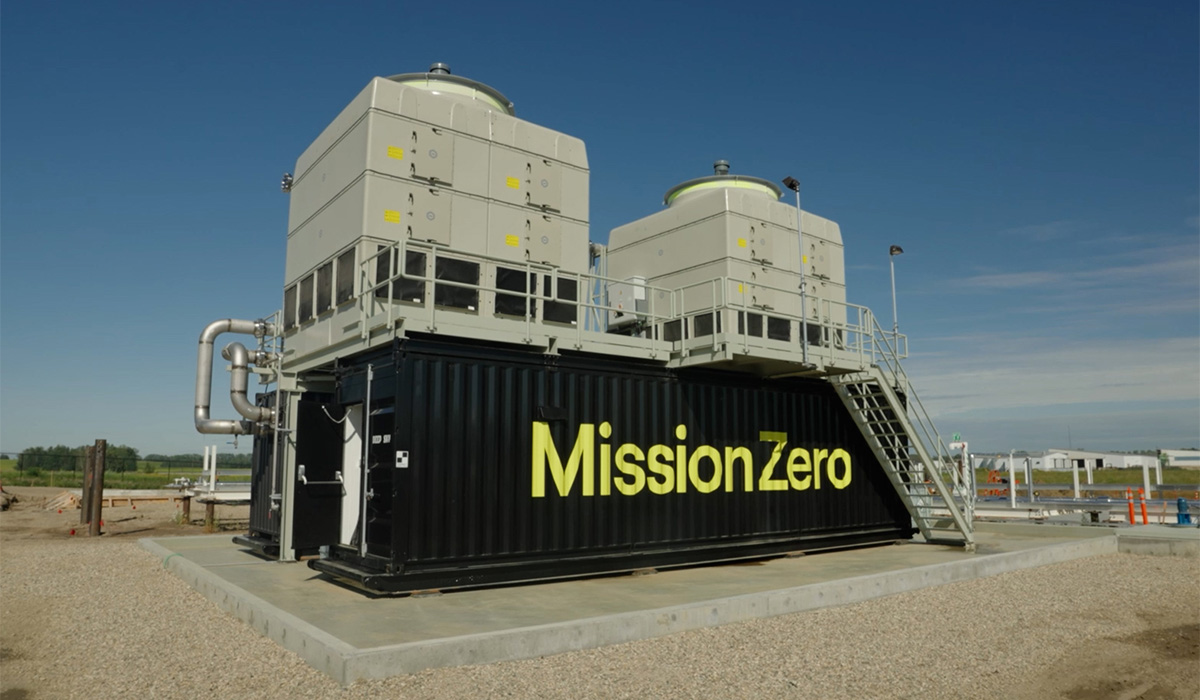 Mission Zero direct air capture system.