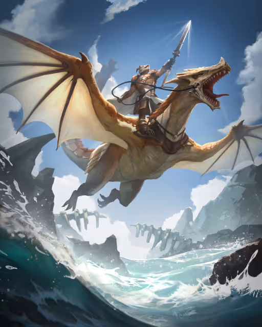 Poster of flying dragon
