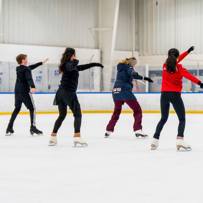 Chelsea - Coffee Ice Cube - Figure Skating Classes