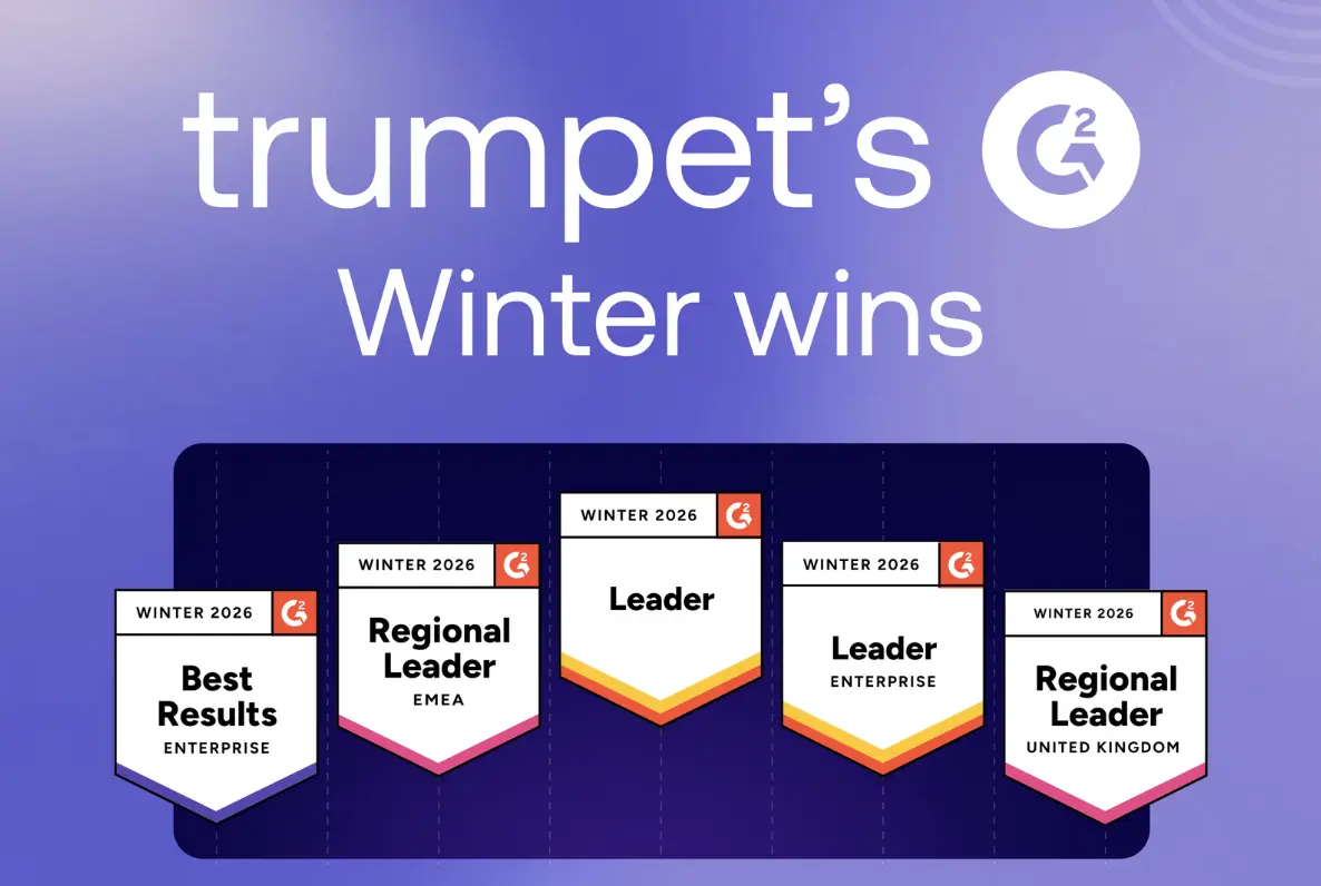 Trumpet dominates G2’s Winter 2026 Reports with record-breaking #1 performance