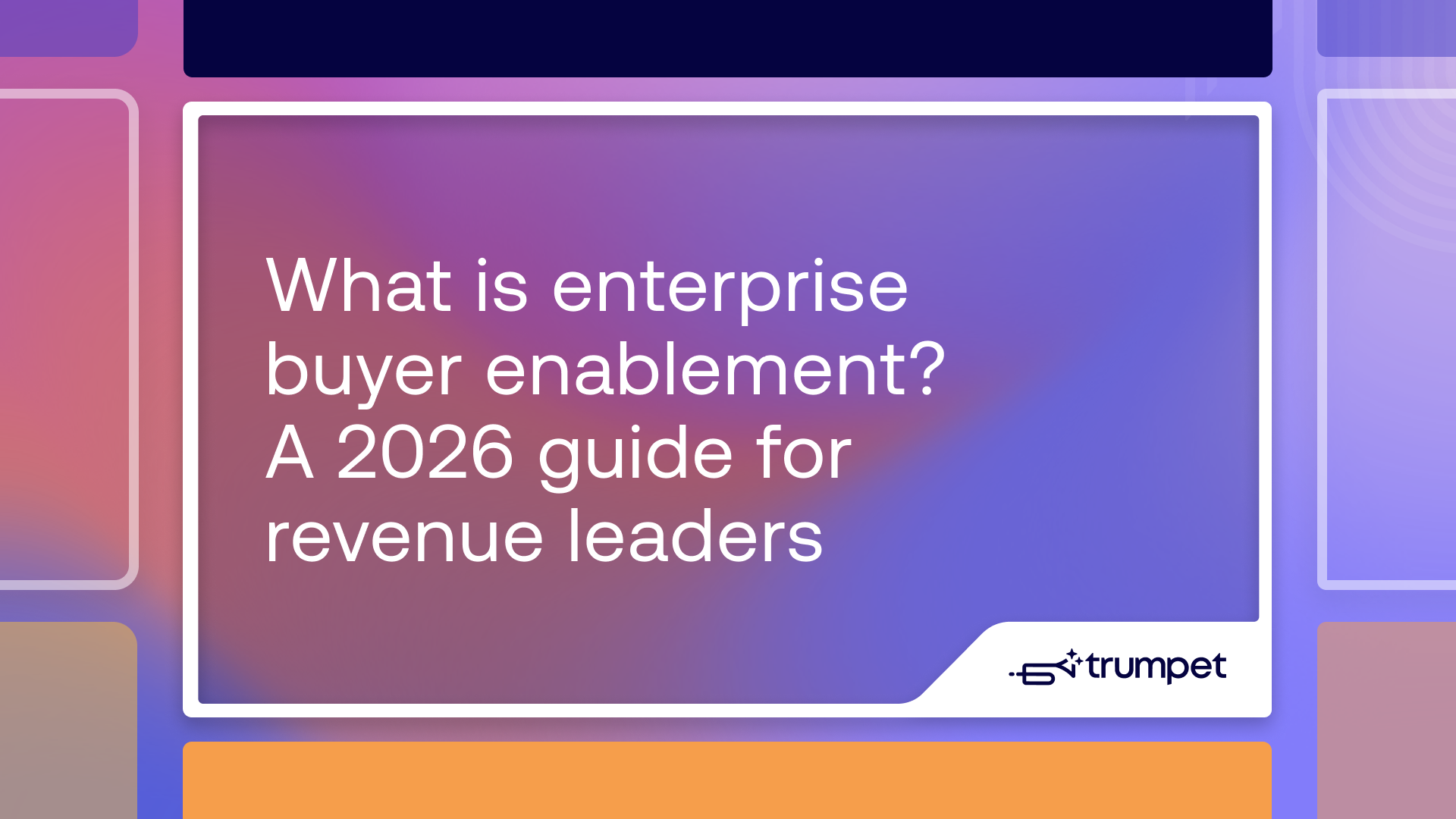 Enterprise buyer enablement equips large buying groups with the structure, content, and visibility needed to make decisions.