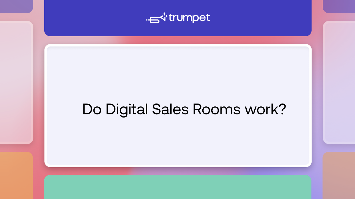 Digital Sales Rooms work when they become part of the sales process rather than simply another content-sharing tool. They improve buyer engagement, stakeholder visibility, champion enablement, sales consistency, and customer success continuity, while giving revenue teams better visibility into how deals are actually progressing.