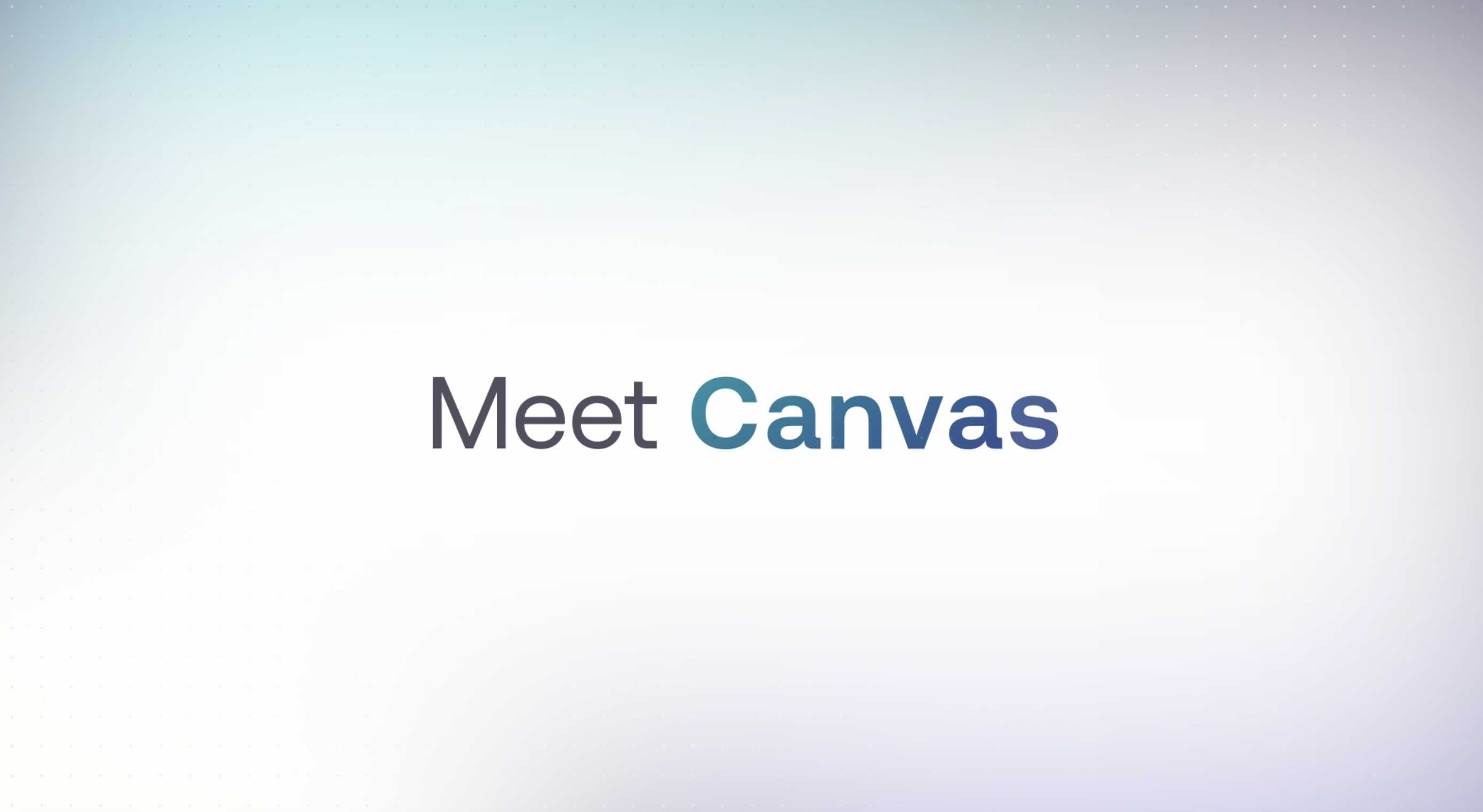 Canvas: vibe-code anything your deal needs