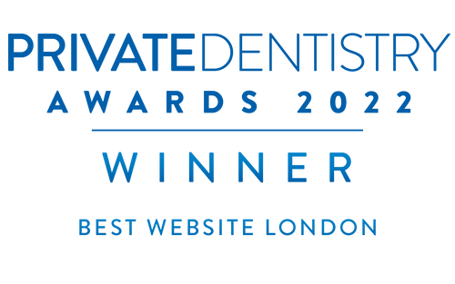 Private Dentistry Awards 2022 Winner Best Website London