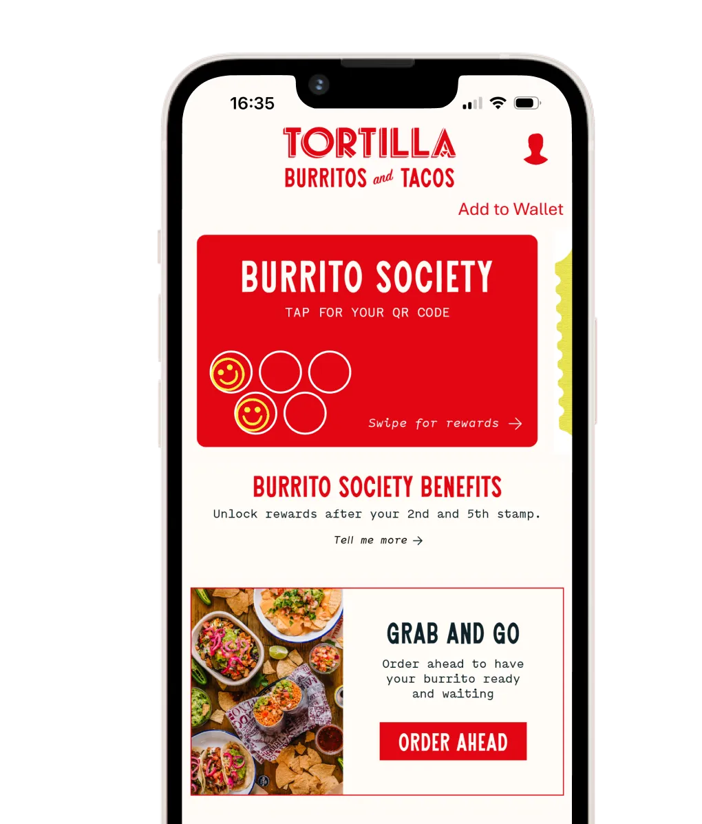 Ordering on mobile with Pepper OS