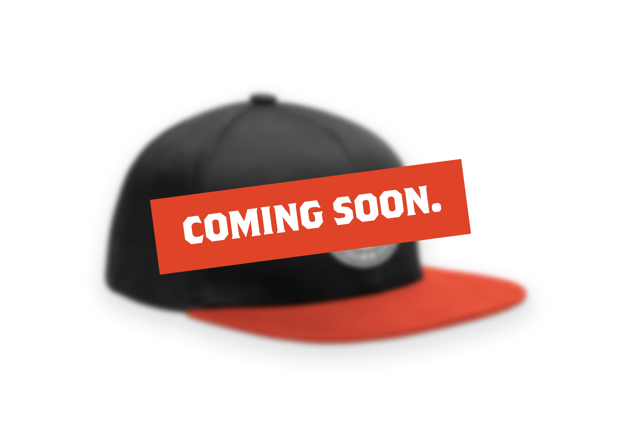 BDP flat billed hat with the logo embroidered.