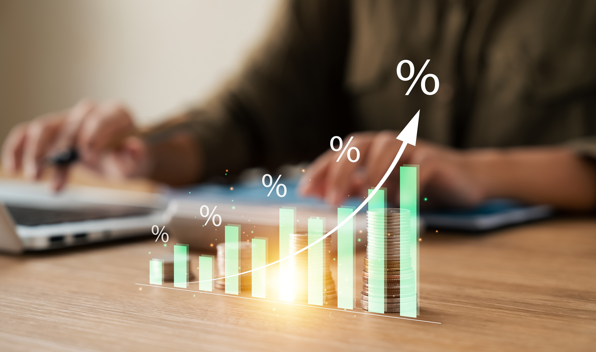 Benefits leader reviewing early engagement data from a mental wellness program dashboard